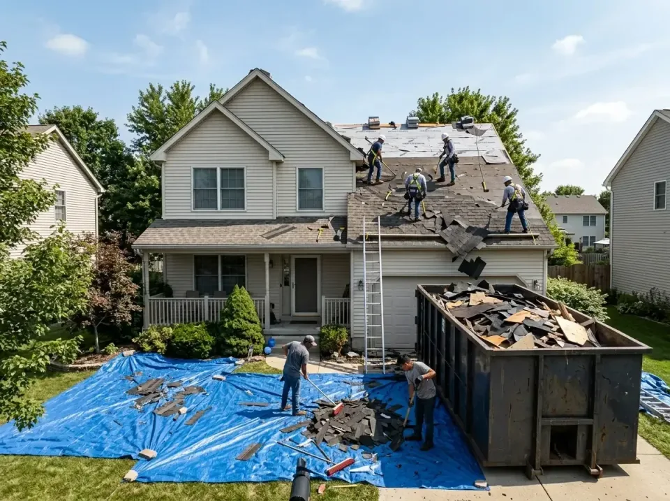 roof-replacement-debris-remova-004 — frequently asked questions, Cheapest Dumpster Rentals in Clearwater, FL